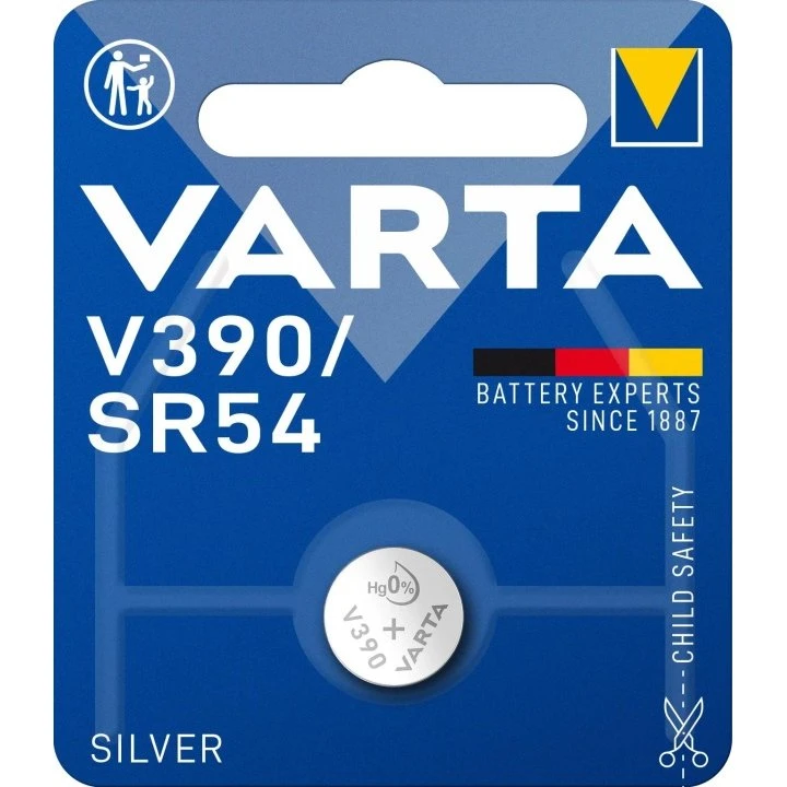 Varta V390 SR54 Silver Oxide Knapcellebatteri (1 stk)