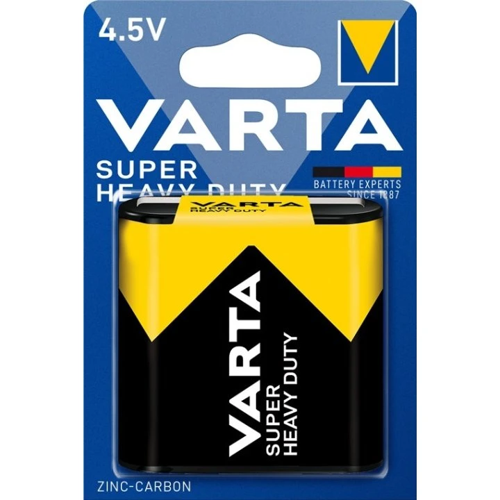 Varta 3R12/Flat (2012) 4,5 V Fladbatteri, 1 stk.