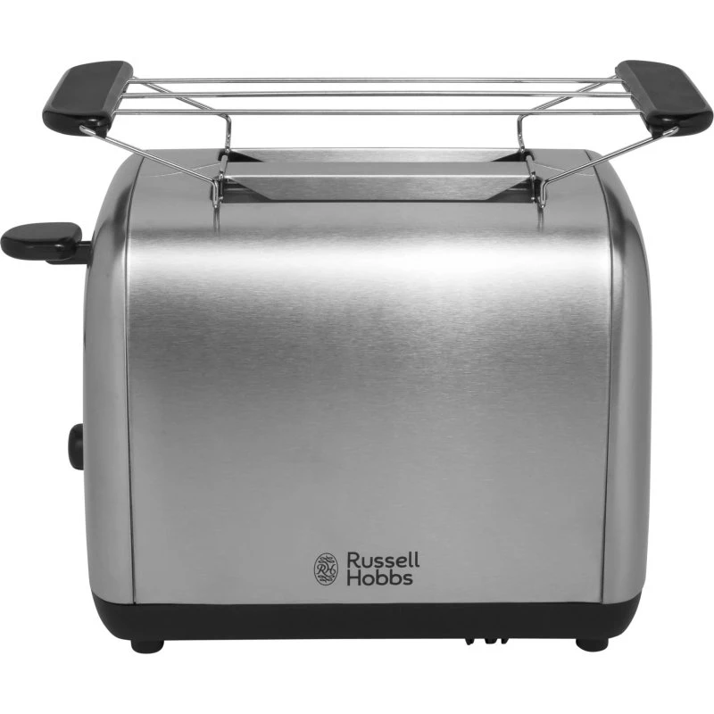 Russell Hobbs Adventure 24080-56, 2 skiver, børstet rustfrit stål, sort elegance