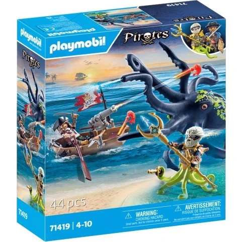 Playmobil Kampen med den gigantiske blæksprutte (71419)