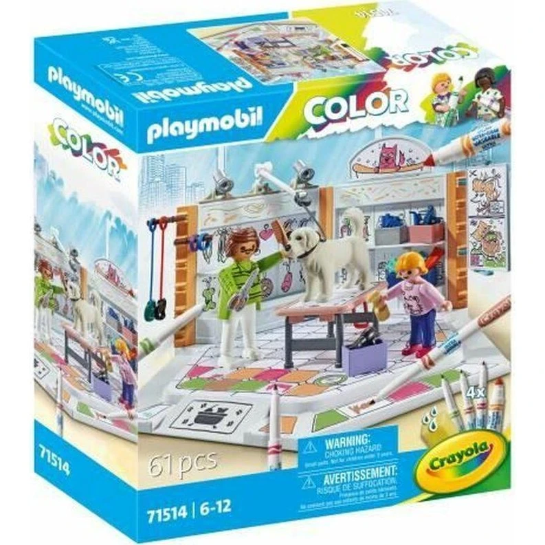 Playmobil Color 71514 Hundesalon – 61 dele