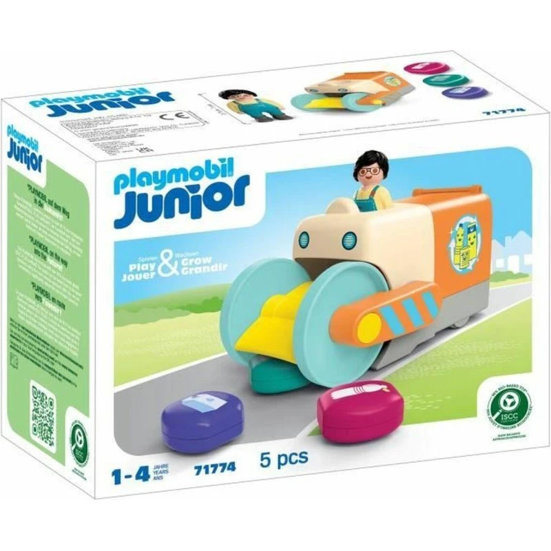 Playmobil Junior 71774 Skraldesamler – 5 dele, 12 måneder+