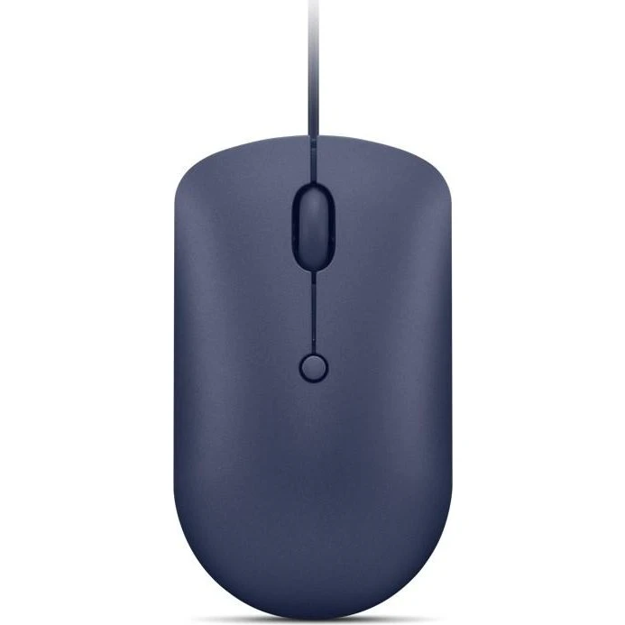 Lenovo 540 Ambidextrøs USB-C Optisk Mus, 2400 DPI, Blå
