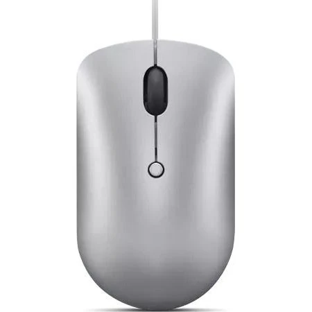 Lenovo 540 USB-C Optisk Mus, Grå, Ambidextrøs, 2400 DPI