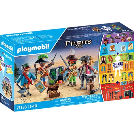 Playmobil 71533 Piratfigurer – fra 4 år