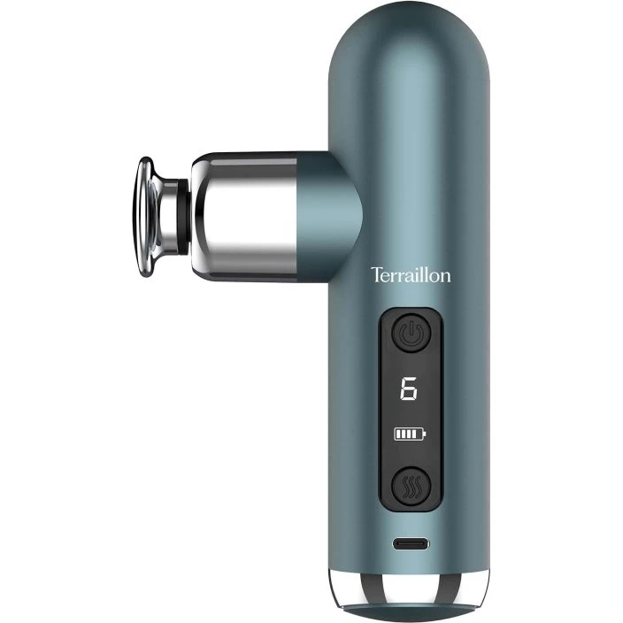 Terraillon Mini Massagepistol – Bærbar, støjsvag, genopladelig