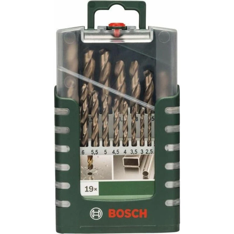 Bosch HSS Spiralbor Sæt 19 dele (1-10 mm)