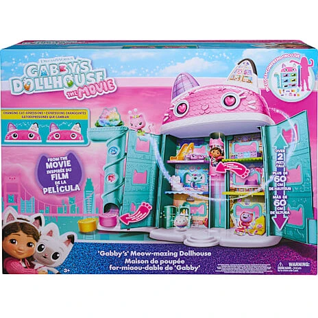 Gabby's Dukkehus med figur og tilbehør (3+ år)