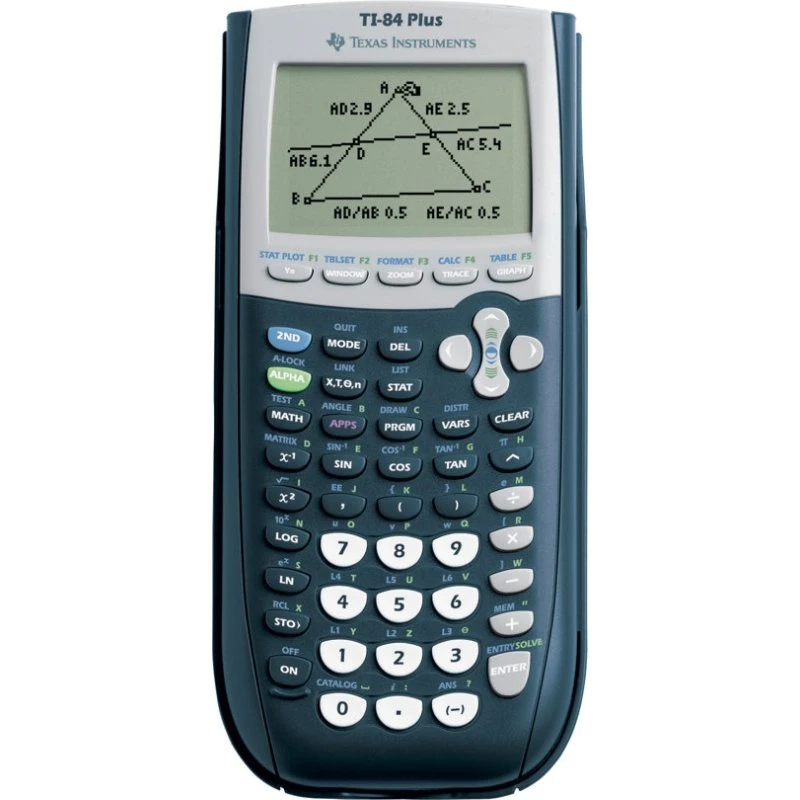 Texas Instruments TI-84 Plus Grafregner med USB og hukommelses-backup