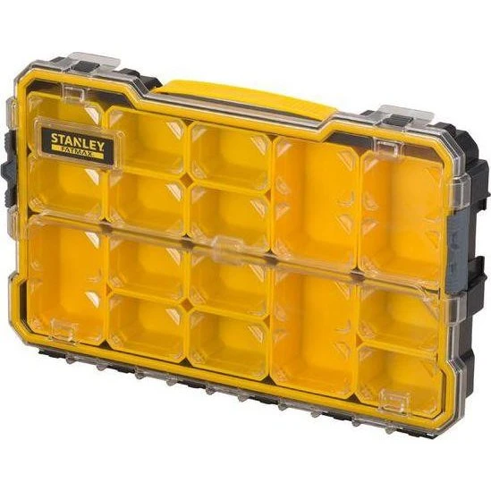 Stanley FMST1-75779 Sort Gul Værktøjskasse med 16 Rum