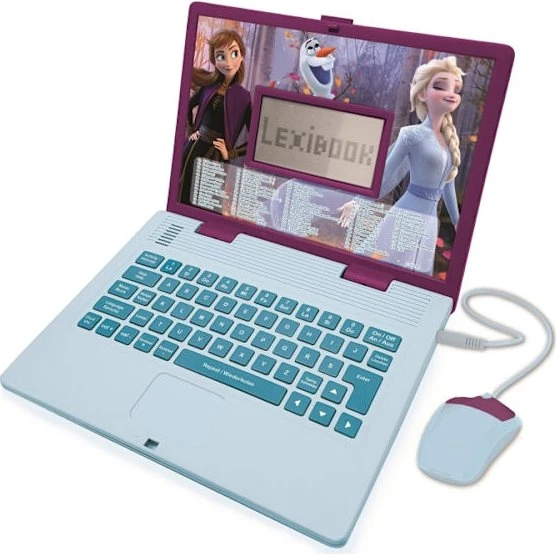 Lexibook Frozen Bilingual Læringslaptop JC598FZi3 – 124 Aktiviteter