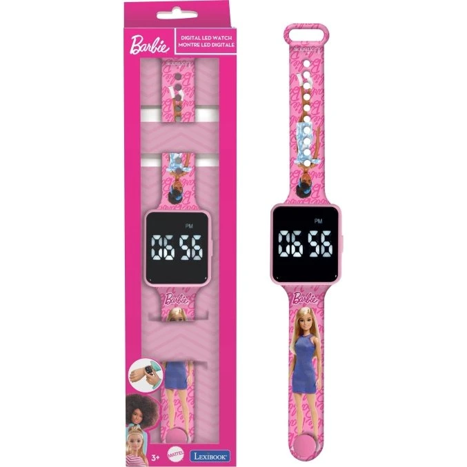 Lexibook Barbie LED Digital Watch DMW060BB - Pink