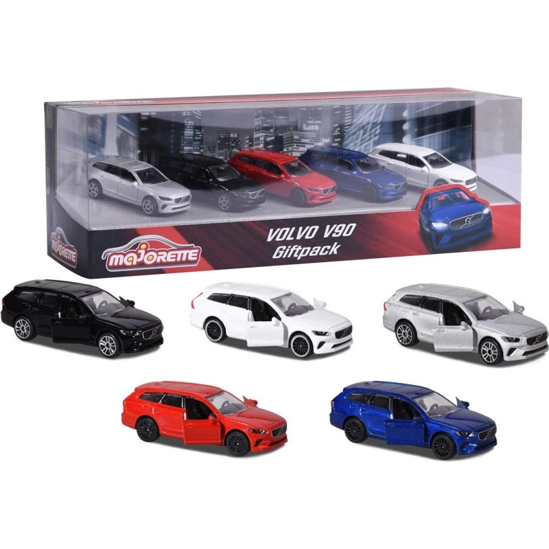 Majorette Volvo V90 5 stk Gavepakke