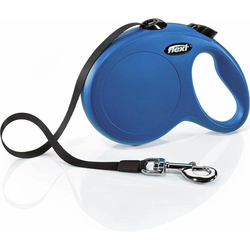 Flexi New Classic Hundesnor 8 m Blå L