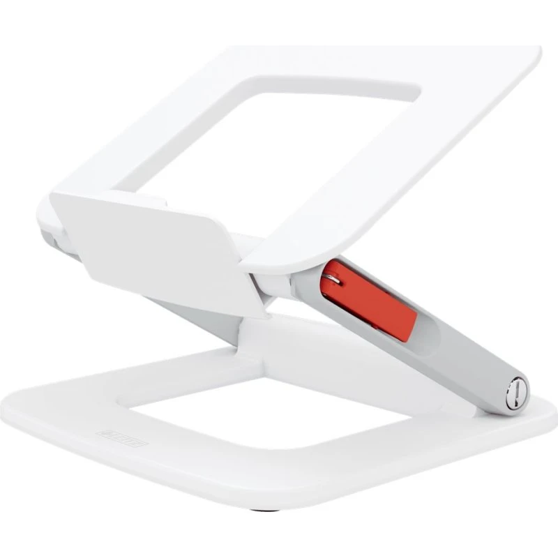Leitz Ergo Justerbar Multivinklet Laptop Stand, 63 % Recirkuleret Plast, Hvid