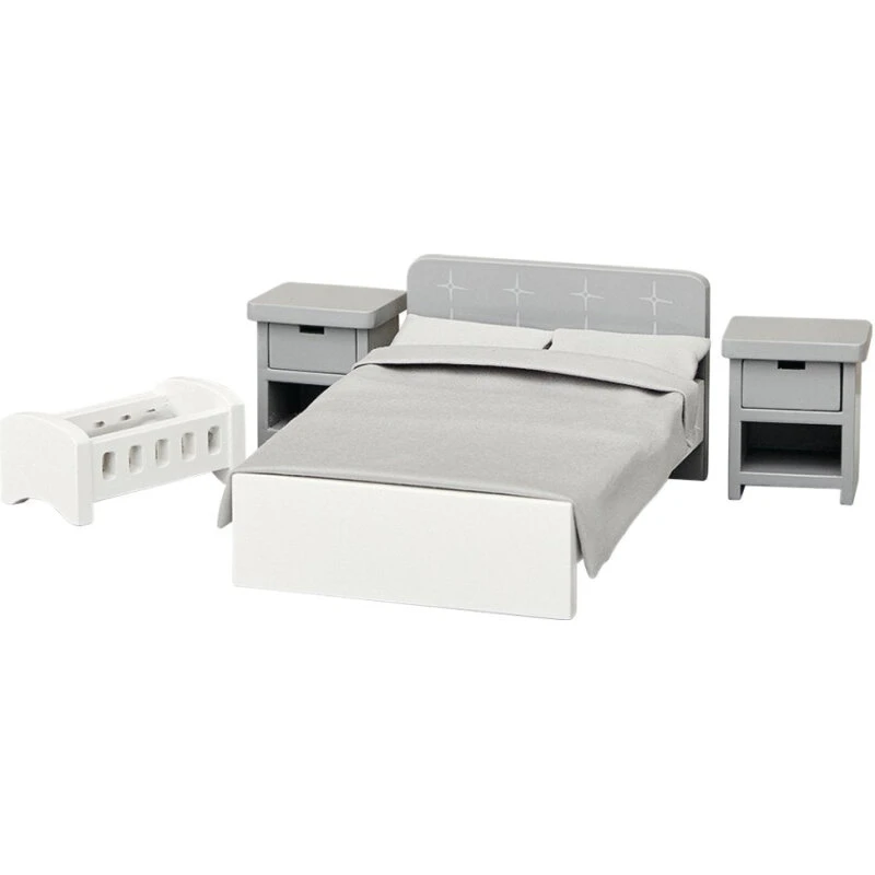 ByAstrup Dukkehus tilbehør - Soveværelse