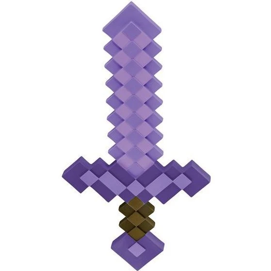 Disguise Minecraft Diamond Sword Enchanted Lilla 51 cm