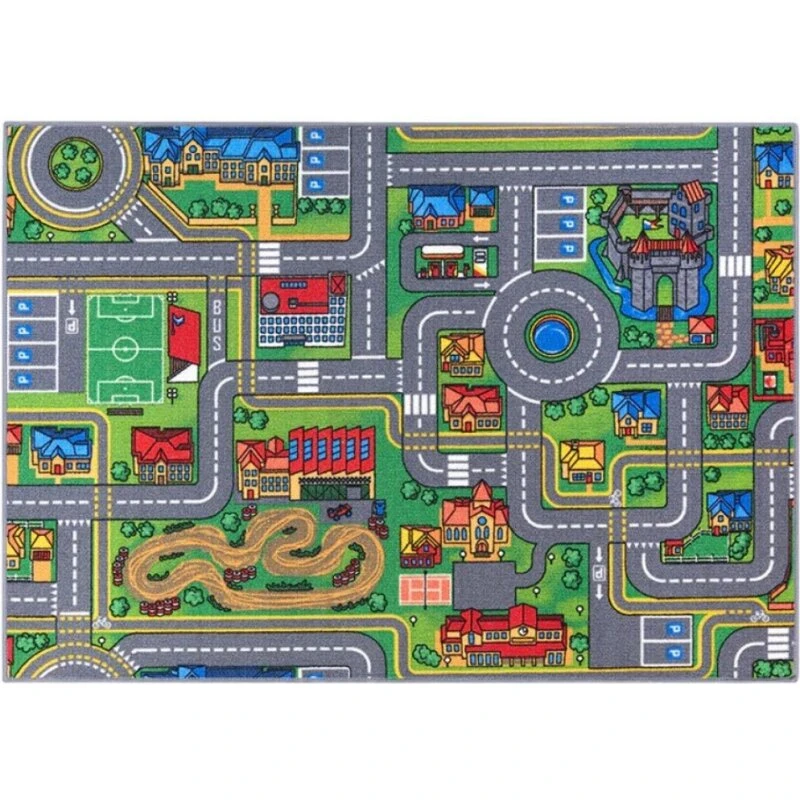 REBEL ROADS legetæppe Vejbane 95x133 cm