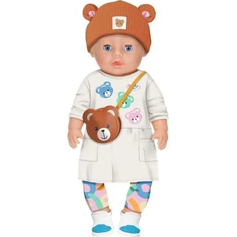 Baby Born Emma dukke 43 cm med tilbehør