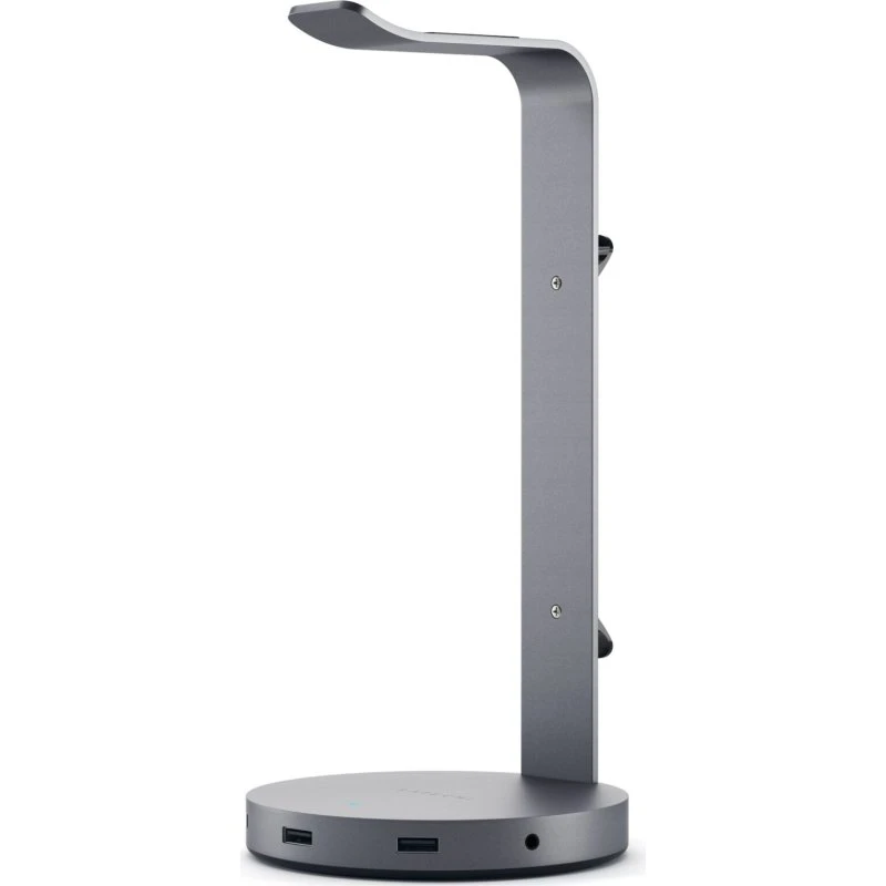 Satechi Hovedtelefonstander med USB (Aluminium, Space Grey)