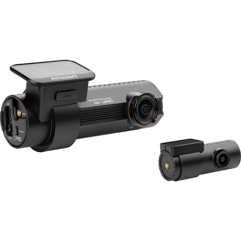 BlackVue DR970X-2CH Plus II 64GB, Sort, 4K UHD