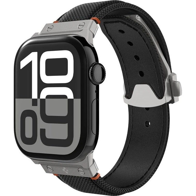 Spigen Classic Fit Band - Sort - Apple Watch 49mm/46mm/45mm/44mm