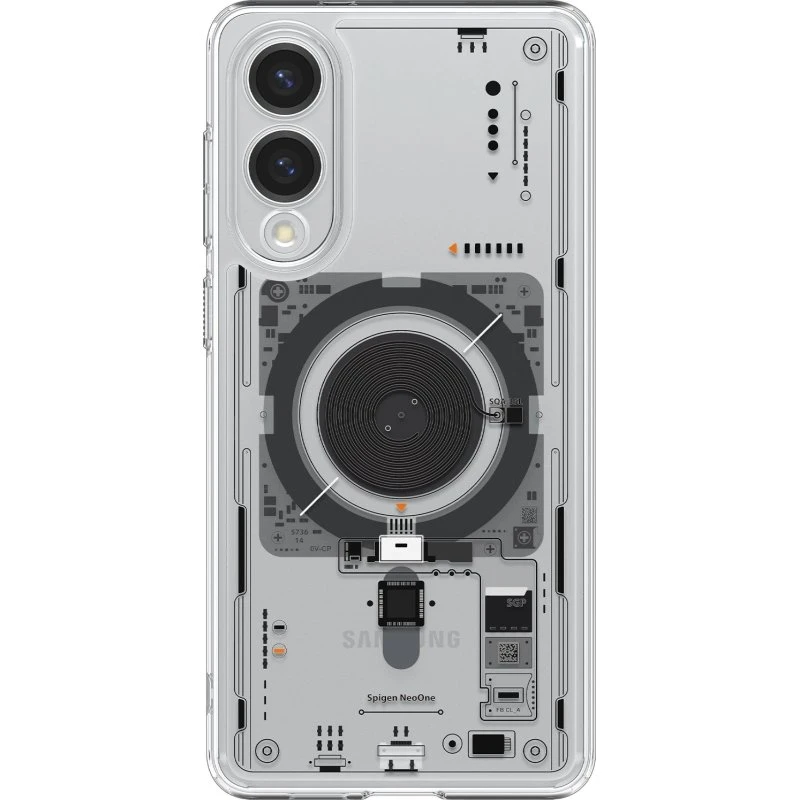 Spigen Ultra Hybrid MagSafe - neo one - Transparent - Samsung Galaxy S25 Edge