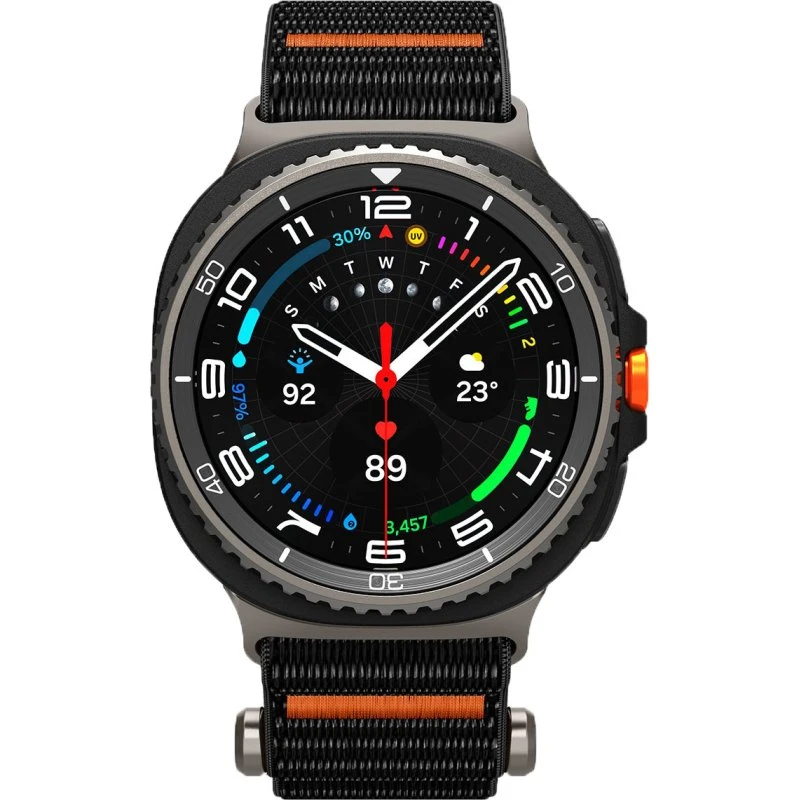 Spigen DuraPro Flex Urrem, Sort, Samsung Galaxy Watch 40/44/46mm