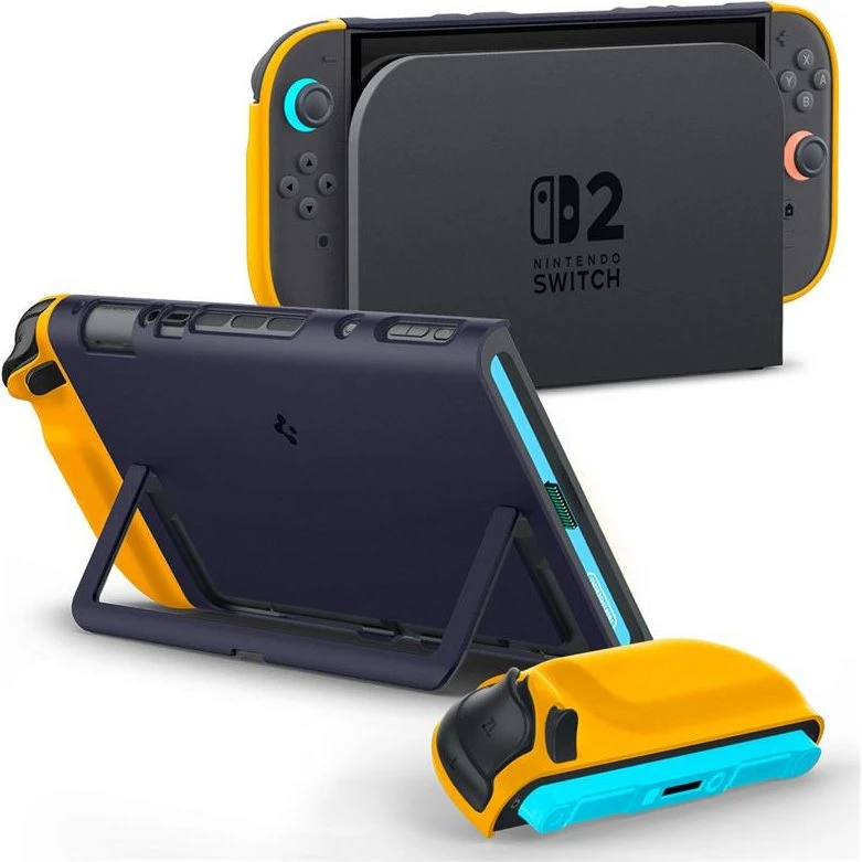 Spigen Nano Pop Cover til Nintendo Switch 2, Blueberry Navy