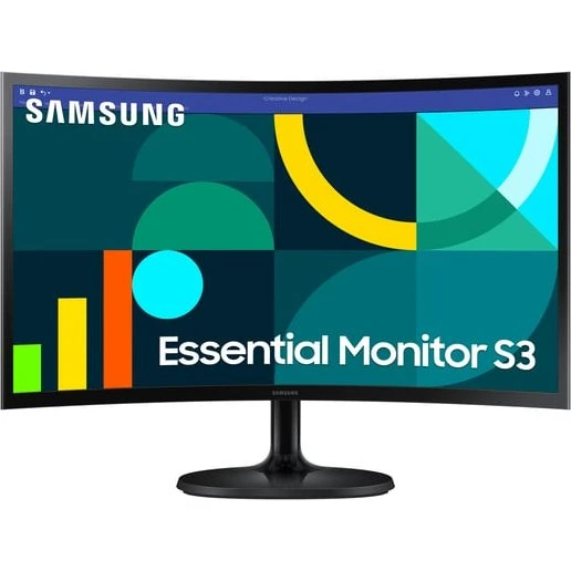 Samsung S36GD 24" Full HD LED-skærm, 100 Hz, kurvet, sort