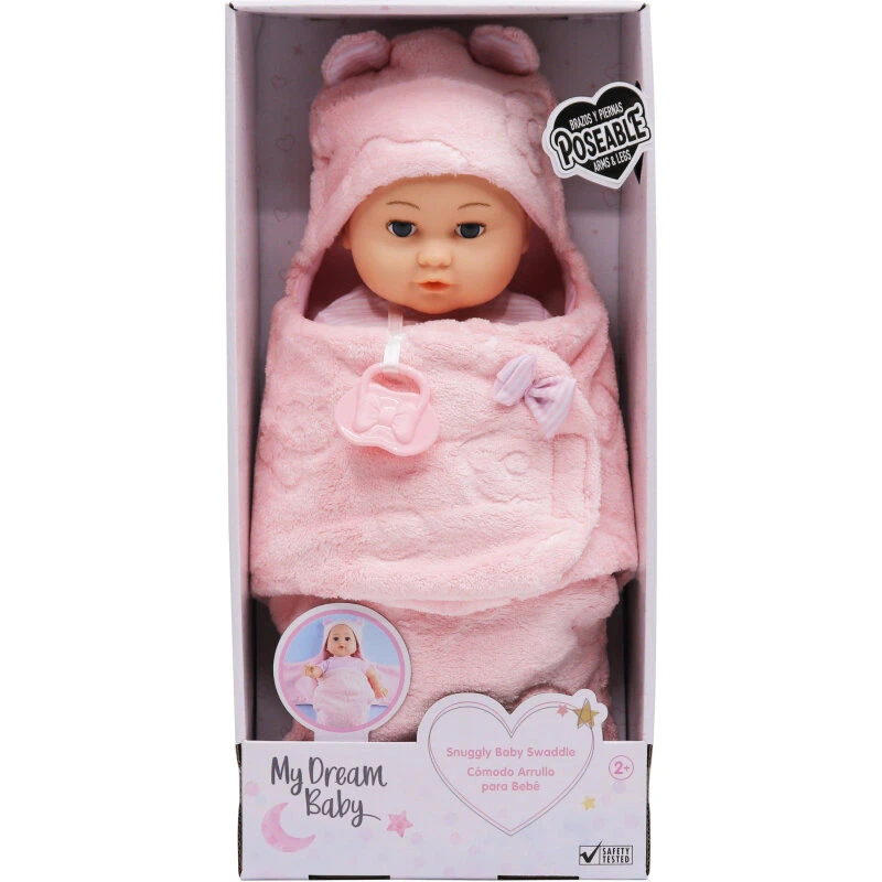 Happy Friend Ida dukke 35 cm med svøb