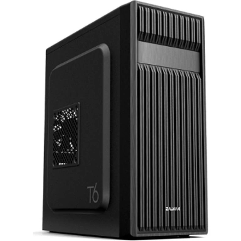 Zalman T6 Midi Tower PC-kabinet, Sort