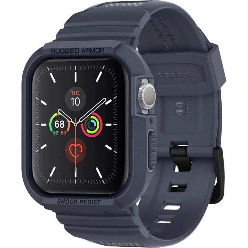 Spigen Rugged Armor Pro Grå, Apple Watch 44mm/45mm