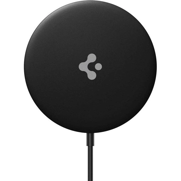 Spigen ArcField MagSafe Trådløs Oplader, Sort, 7.5W