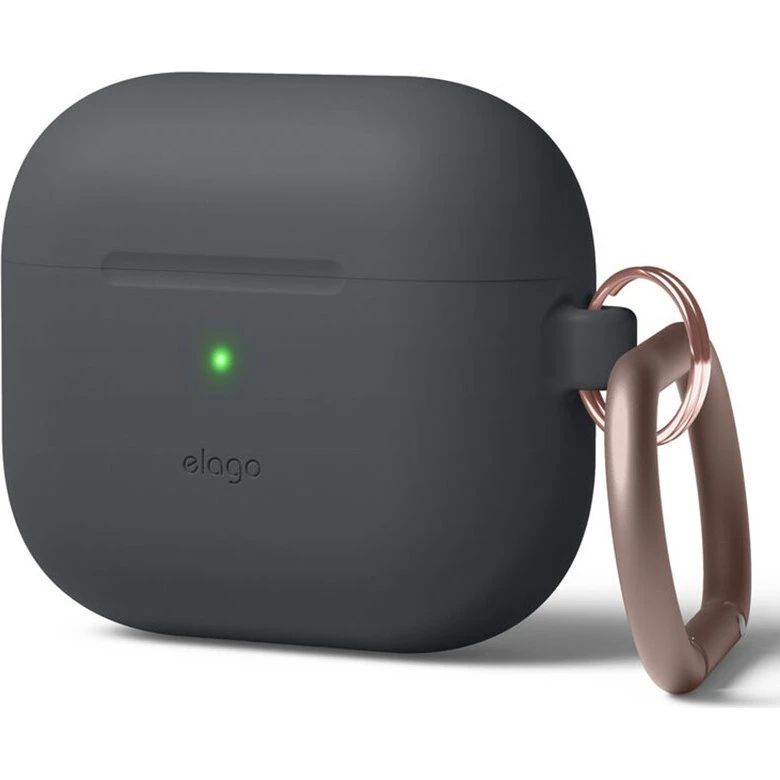Elago Hang Silikone Etui til Airpods 3, Mørkegrå