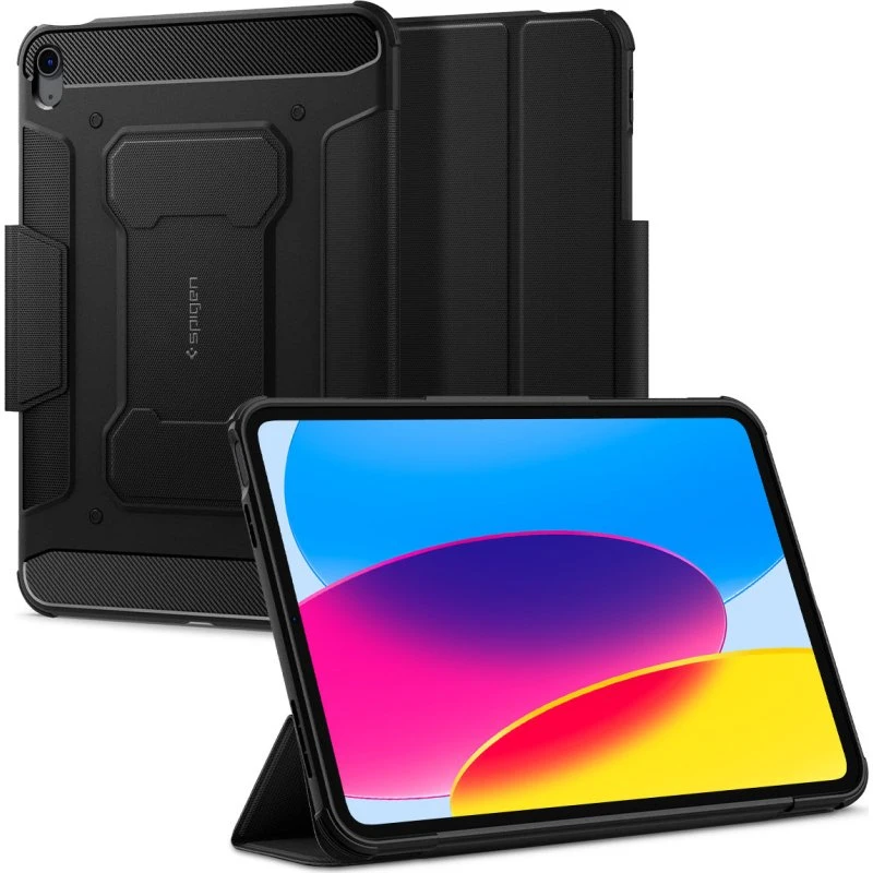 Spigen Rugged Armor Pro - Sort - iPad 10.9" 2022/11" 2025
