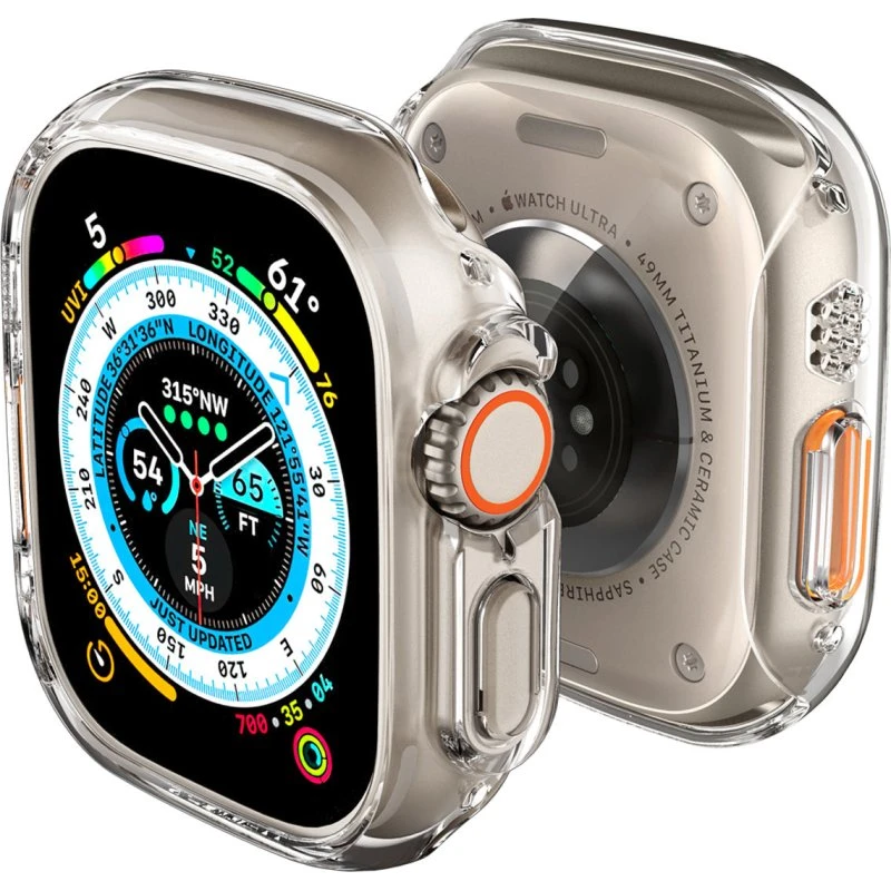 Spigen Thin Fit - Transparent - Apple Watch Ultra 3/2/1