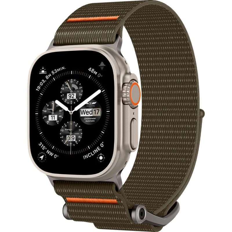 Spigen DuraPro Flex Urrem, khaki, Apple Watch 44-49mm