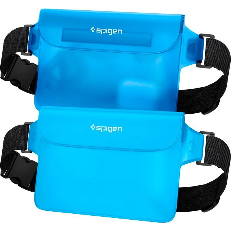 Spigen A620 Aqua Shield Vandtæt Bæltetaske 2pk - Sea Blue