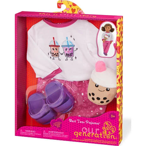 Our Generation pyjamassæt til 46 cm dukker (fra 3 år)