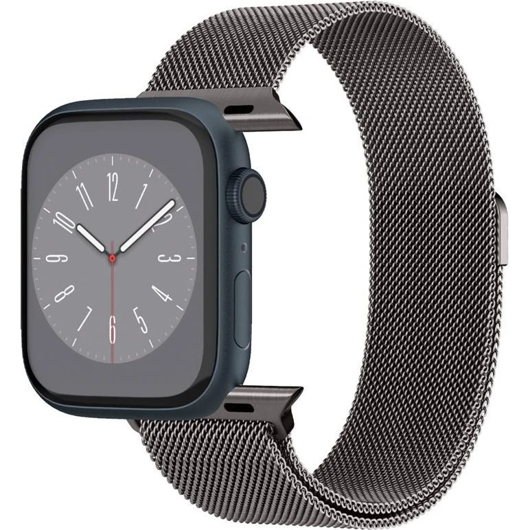 Spigen Metal Fit Grafitsvart Apple Watch 49/46/45/44mm