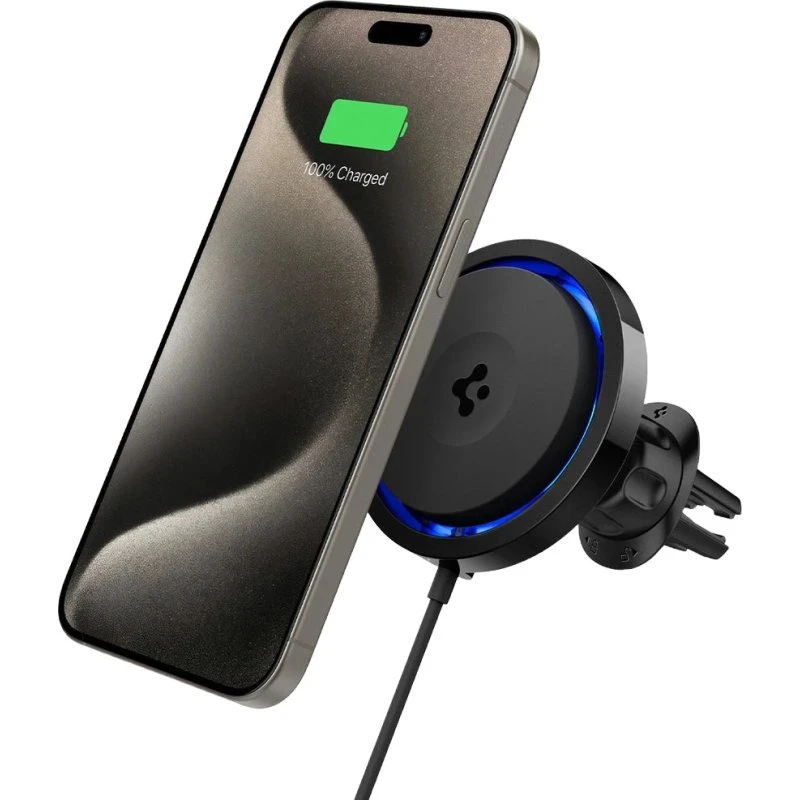 Spigen OneTap Pro 3 MagSafe Bilholder, Sort