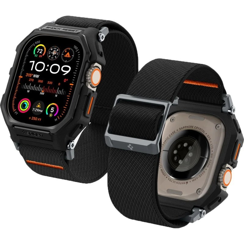 Spigen Lite Fit Pro - Matte Black - Apple Watch Ultra 3/2/1
