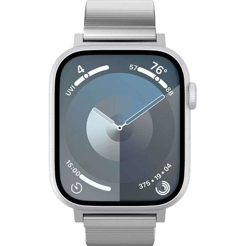 Spigen Sleek Link Sølv, Apple Watch 38/40/41/42mm