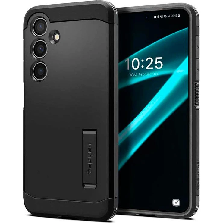 Spigen Tough Armor - Sort - Samsung Galaxy S24+