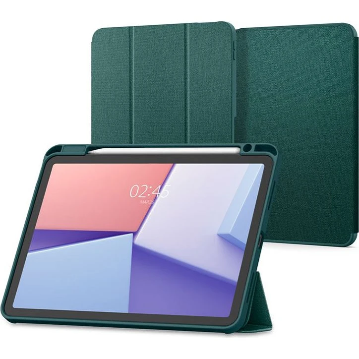 Spigen Urban Fit Midnight Green til iPad Air 11" 2024/2025/2026