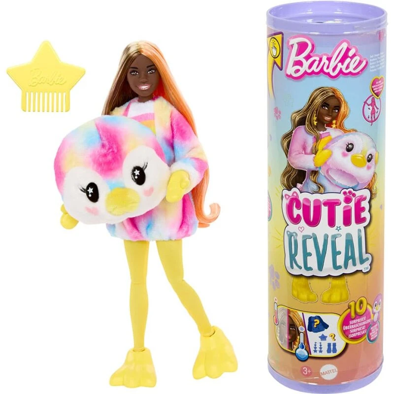 Barbie Cutie Reveal Pingvindukke – Dream-serie