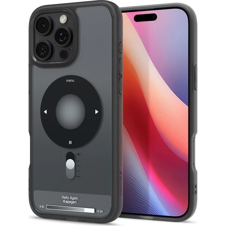 Spigen Ultra Hybrid MagSafe - iPhone 16 Pro, klassisk sort
