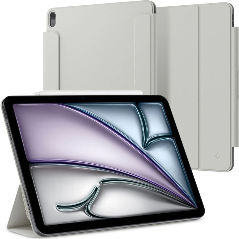 Spigen Air Skin Folio Cover til iPad Air 13" Grå
