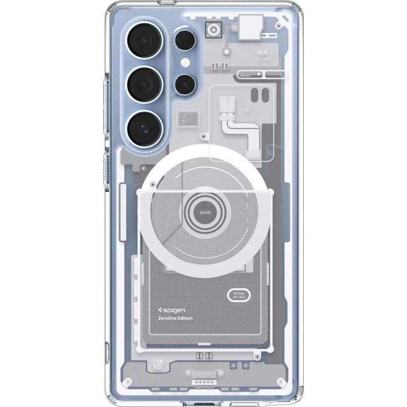 Spigen Ultra Hybrid MagSafe - Zero One Hvid - Samsung Galaxy S25 Ultra